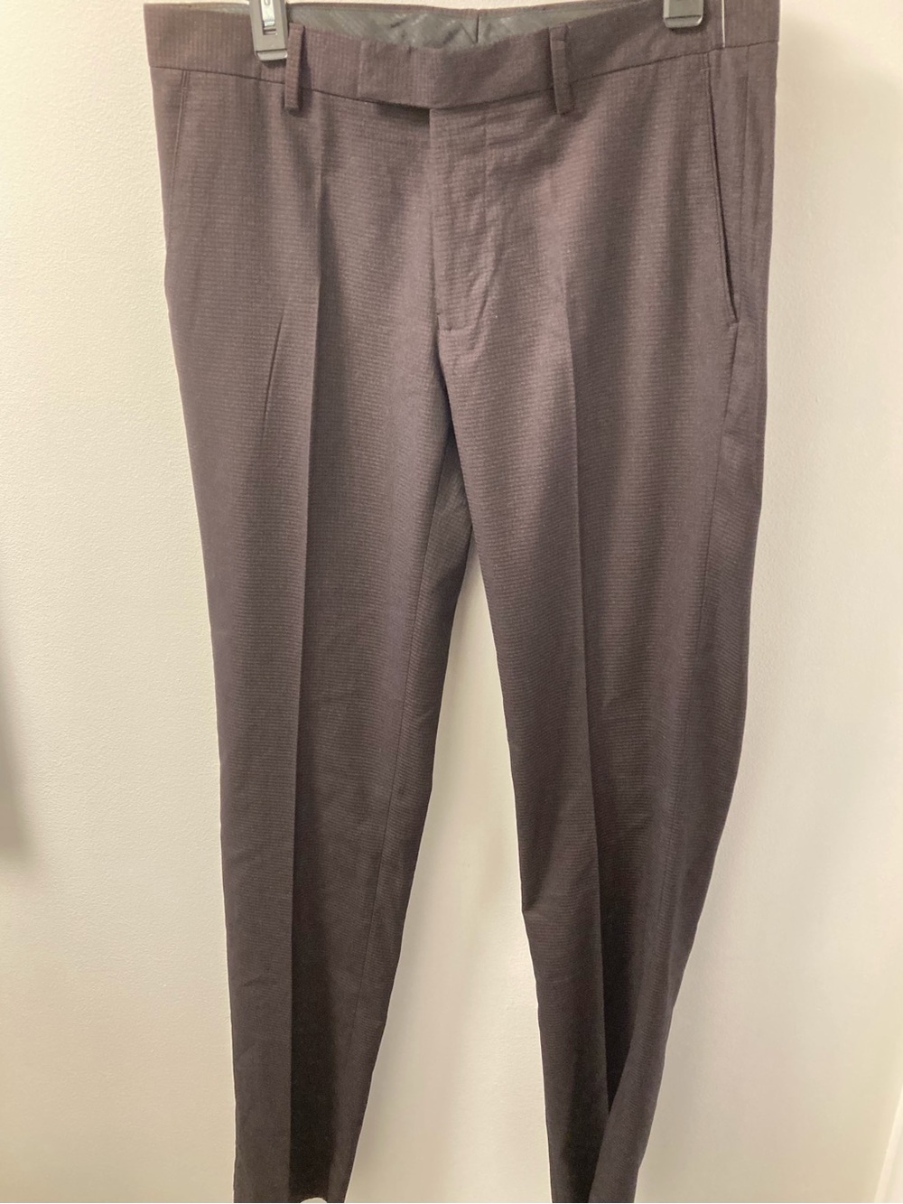 NWT Soul of London Men’s Brown Tailored Dress Pants 33R